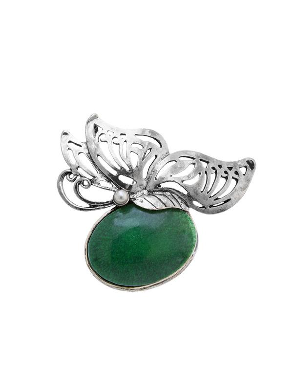 Foto Broche de mujer Mariposa Radical Look