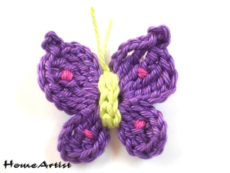 Foto Broche Mariposa Crochet