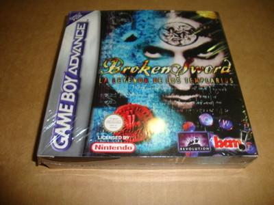 Foto Broken Sword La Leyenda De Los Templarios  Nintendo Game Boy Advance Gba Nuevo