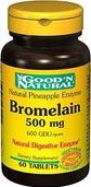 Foto bromelain - bromelaina piña enzima - 500 mg 60 comprimidos