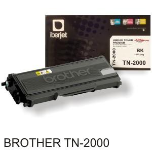 Foto Brother TN-2000 compatible economico 2500 paginas
