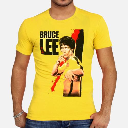 Foto Bruce Lee - Color: Amarillo