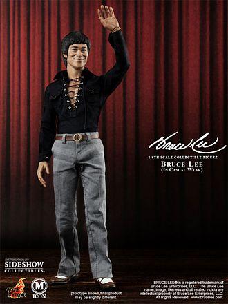 Foto Bruce Lee in 1970s Casual Wear Figure