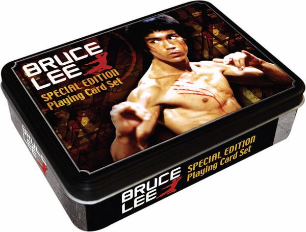 Foto Bruce Lee Lata Con Juego De Cartas
