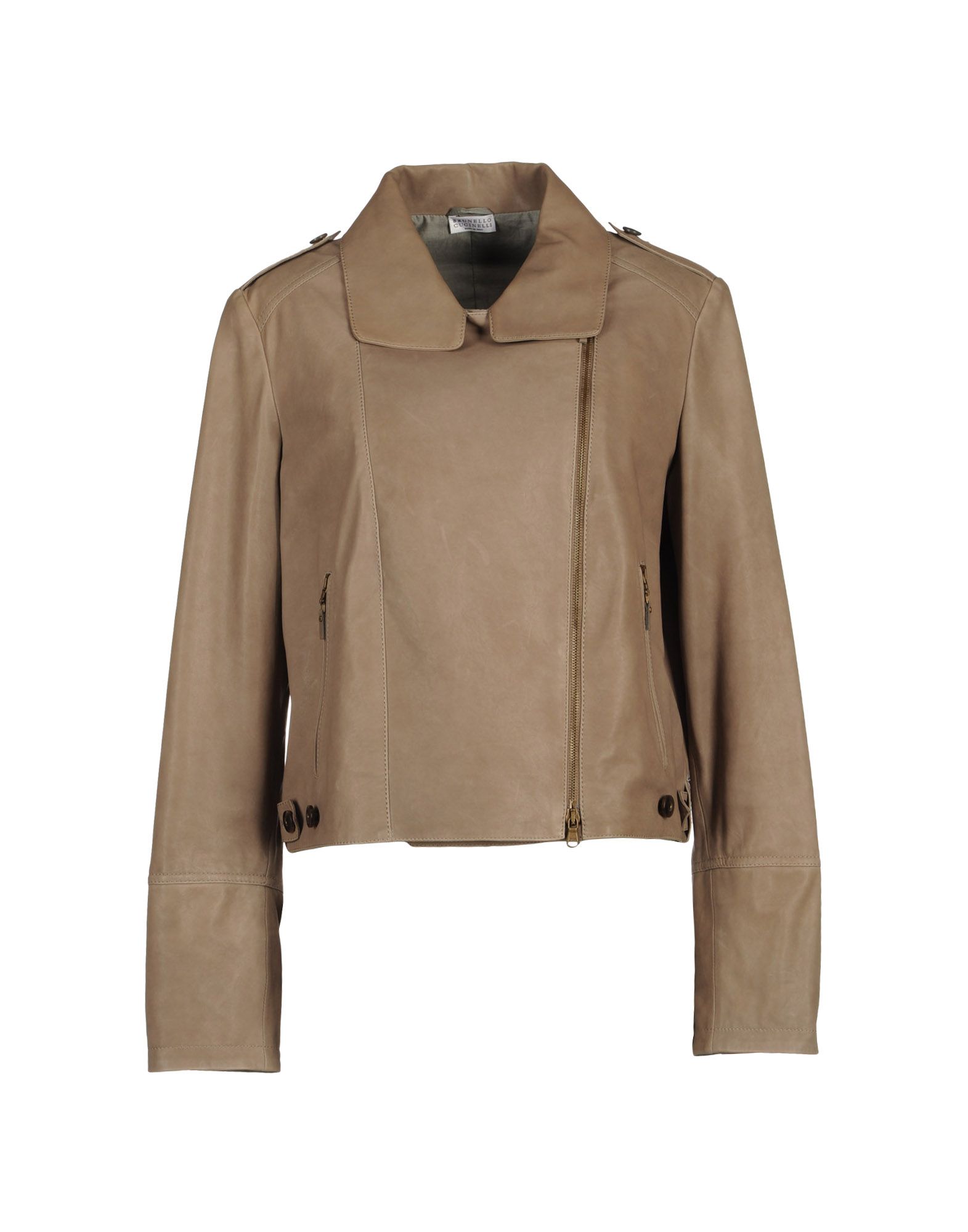 Foto brunello cucinelli chaquetas de piel
