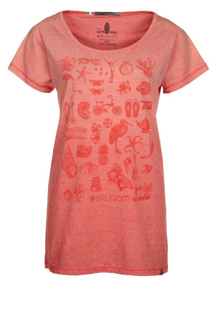 Foto Brunotti BLUMA Camiseta print rojo