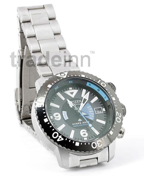Foto Buceo Citizen Eco-drive Divers 200 M Radio Controlled By2000-55e