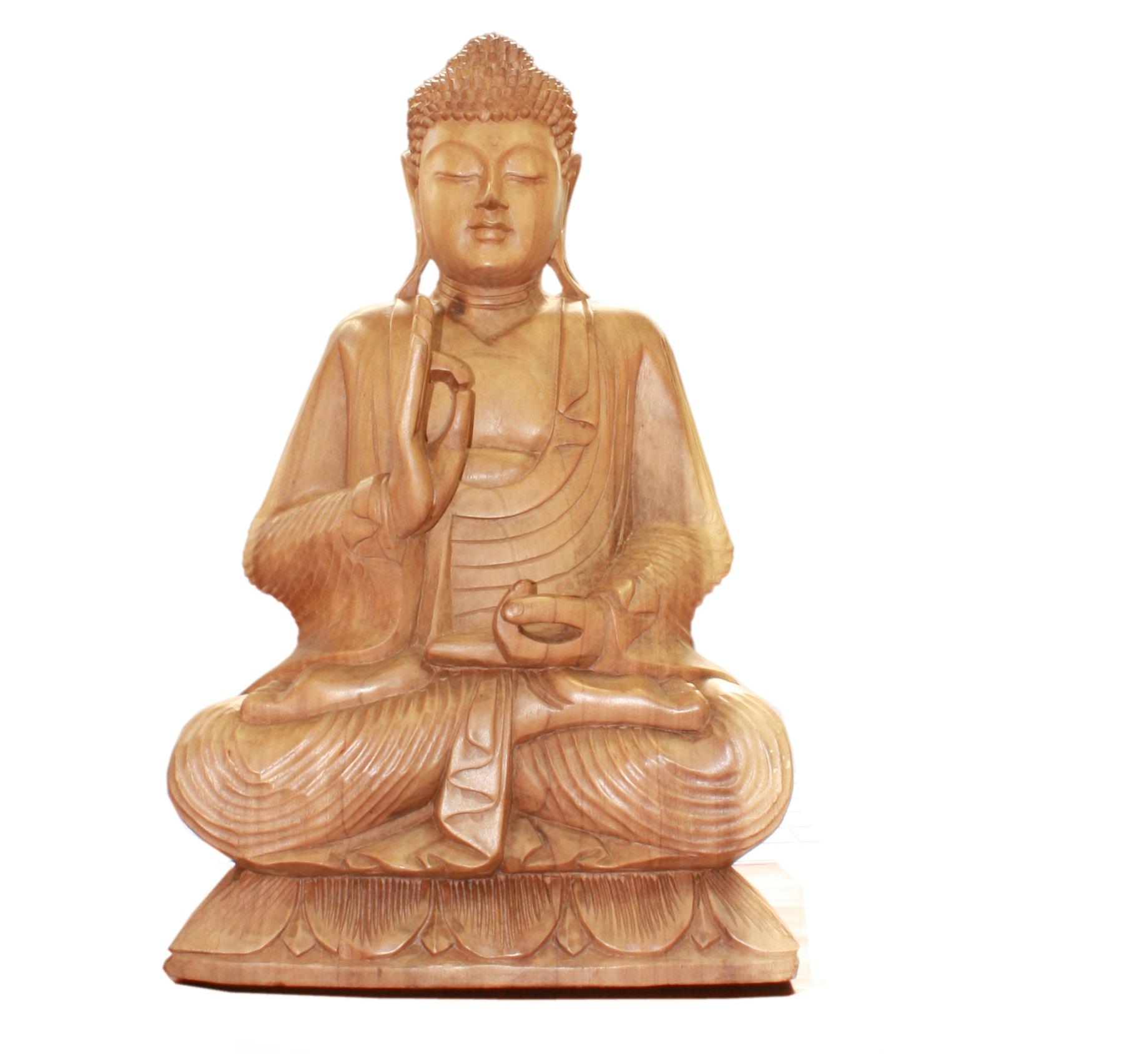 Foto Buda sobre loto 50 cm.