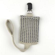 Foto buggysocks pocket chupetero dots d02 (beige/azul marino)