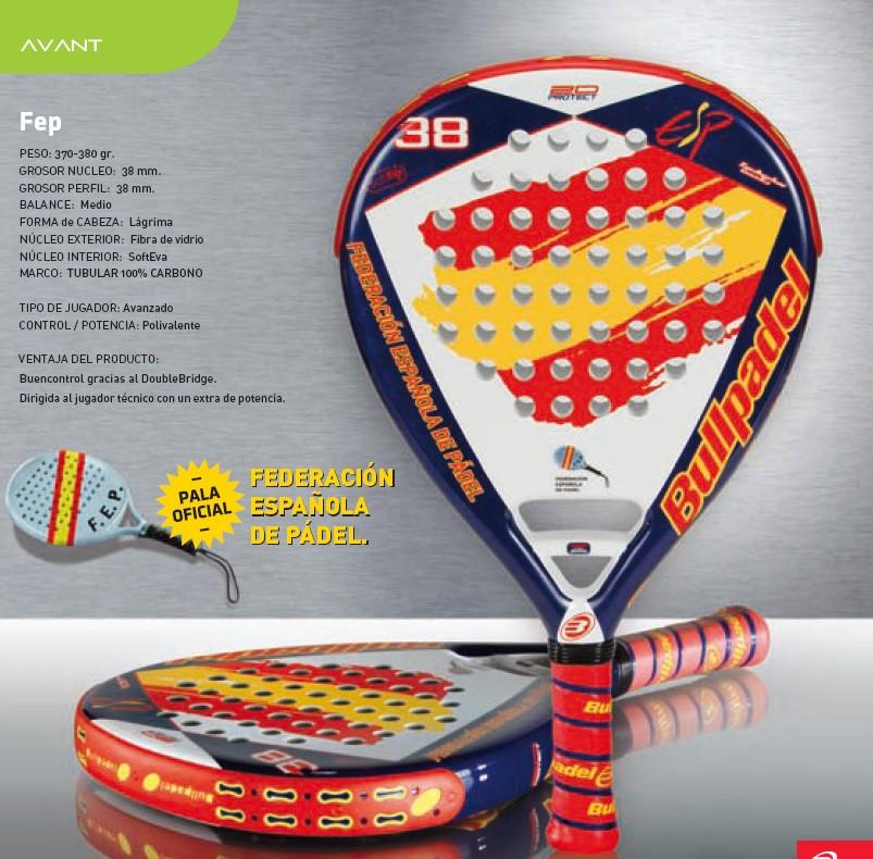 Foto Bullpadel fep pala padel 2011