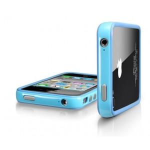 Foto Bumper sgp neo hybrid ex azul iphone 4