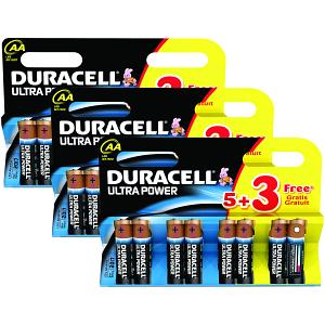 Foto BUN0022A Paquete de 24 pilas Duracell Ultra Power AA