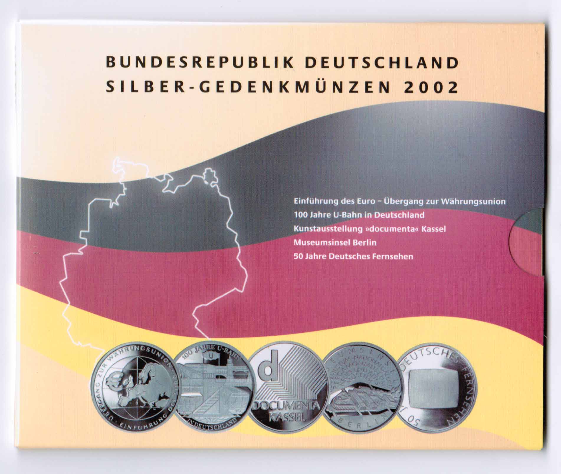 Foto Bundesrepublik Deutschland Offizieller Blister mit 10 Euro Gedenkmz 20