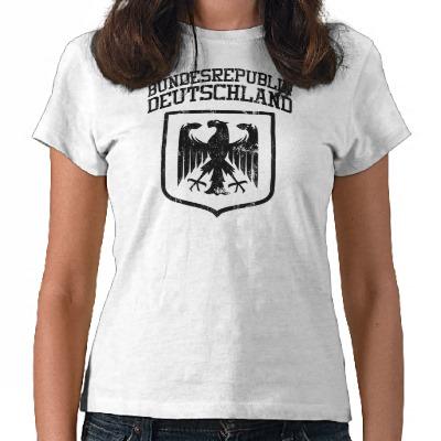 Foto Bundesrepublik Deutschland/alemán Eagle Camiseta