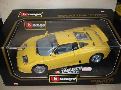 Foto Burago Bugatti Eb 110 (1991) Escala 1:18