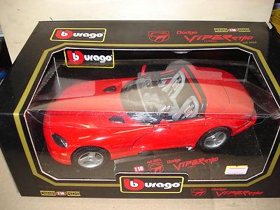 Foto Burago Dodge Viper  Rt/10 (1992) Escala 1:18