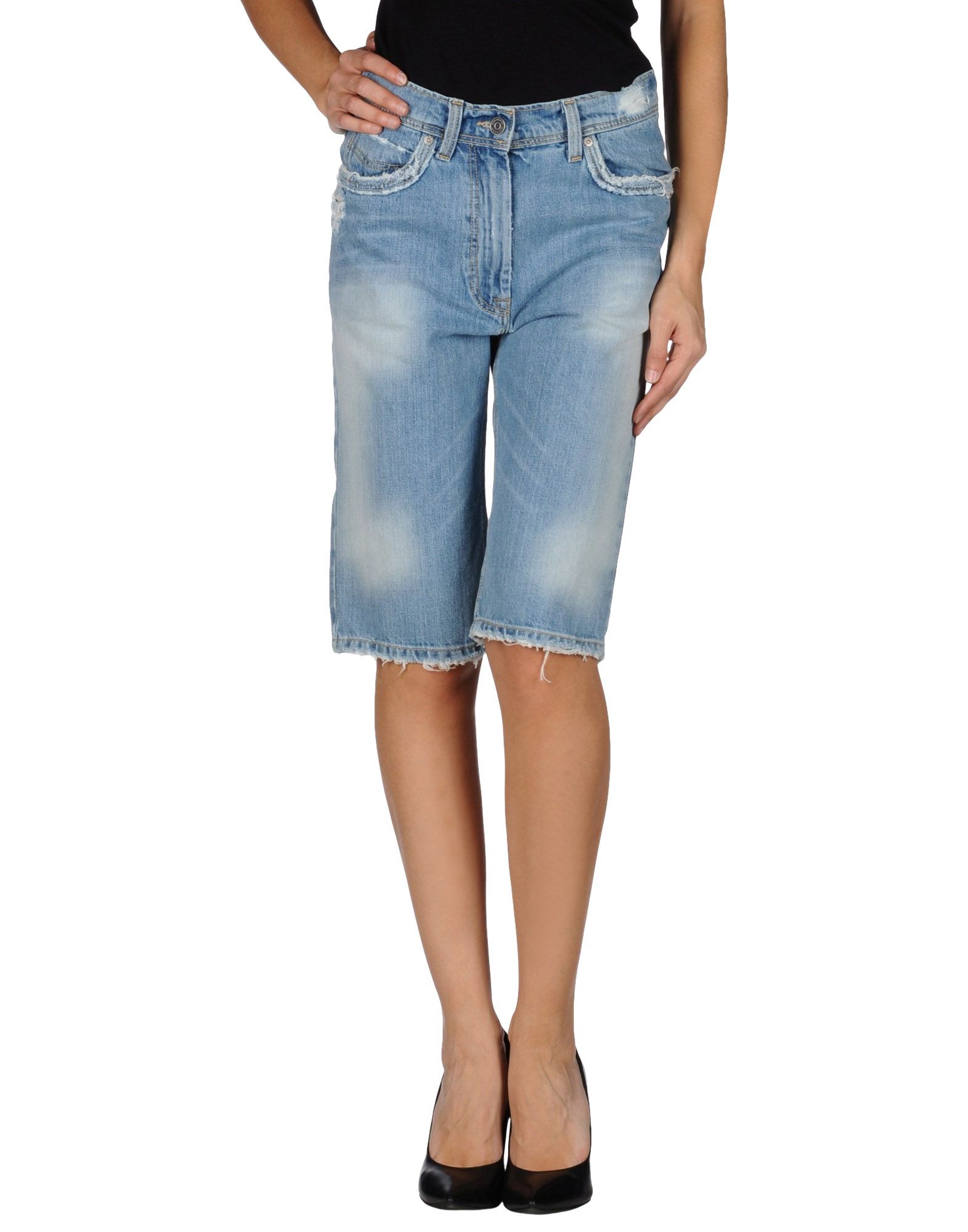 Foto Burberry Brit Bermudas Vaqueras Mujer Azul marino