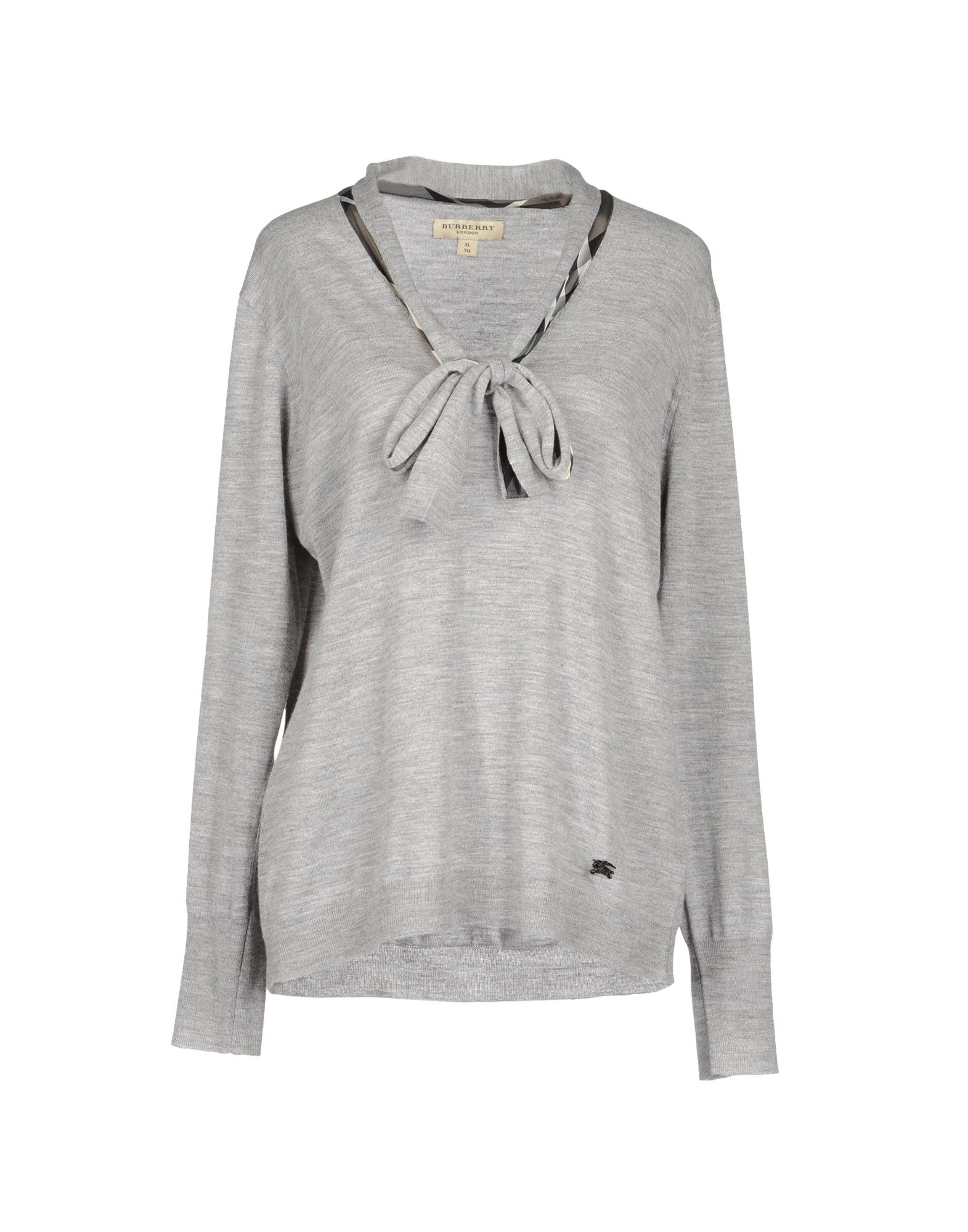Foto Burberry JerséIs De Manga Larga Mujer Gris