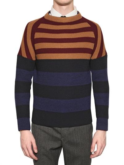 Foto burberry prorsum cashmere blend knit sweater