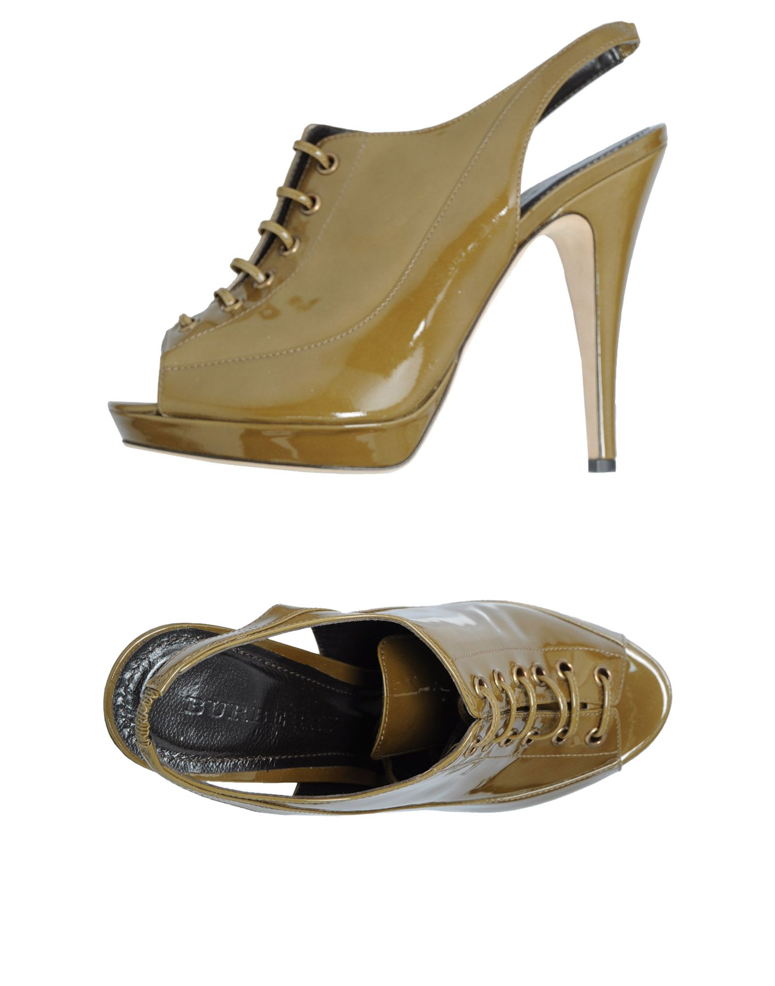 Foto burberry sandalias con plataforma
