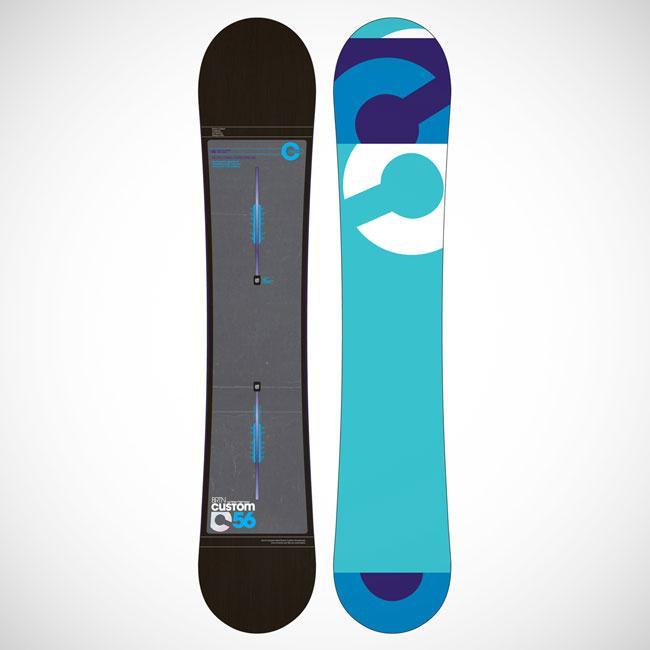 Foto Burton Custom Snowboard 156cm White/blue