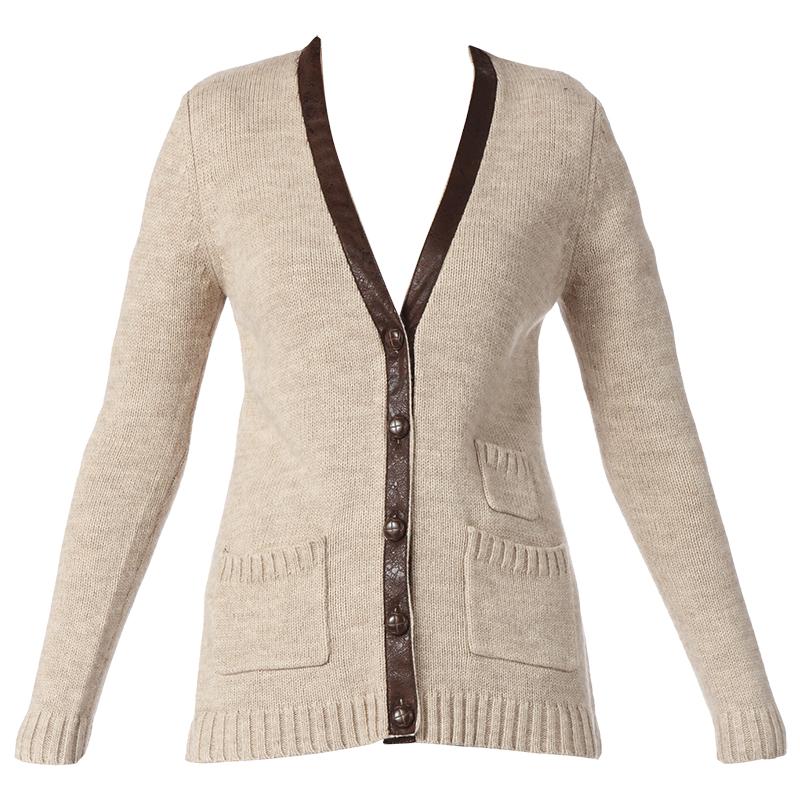 Foto By Monshowroom Chaleco / Cigan - car 39242 - Marron / Cam...