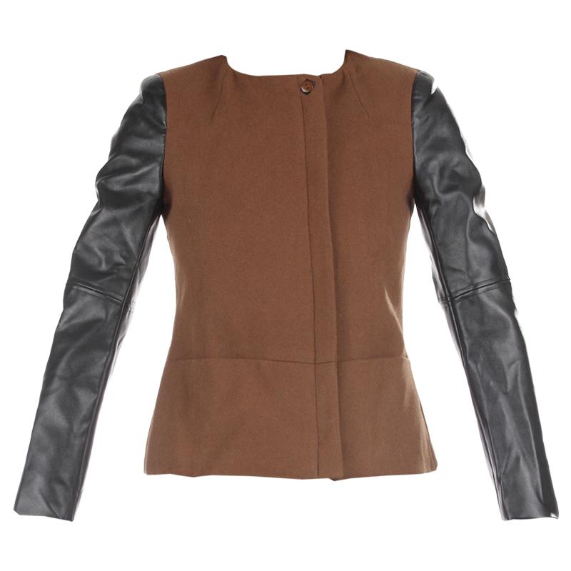 Foto By Monshowroom Chaqueta - car39264 - Marron / Camello