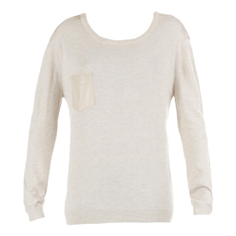 Foto By Monshowroom Jersey - car39277 - Blanco / Crudo