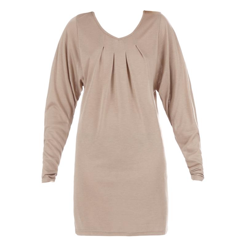 Foto By Monshowroom vestido mini/corto - chlo malaurie - Marron / Camello