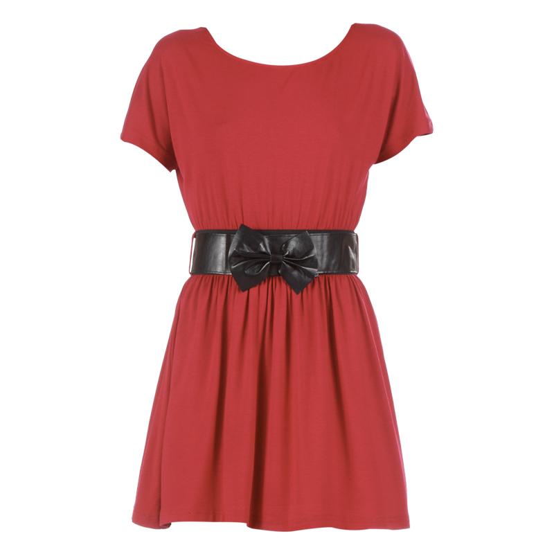 Foto By Monshowroom vestido mini/corto - mys f12 01 507 - Rojo / Coral