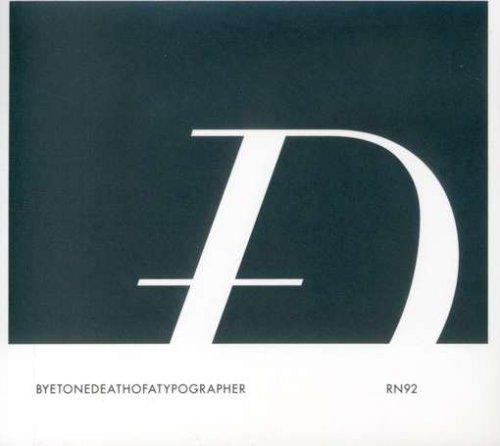 Foto Byetone: Death Of A Typographer CD