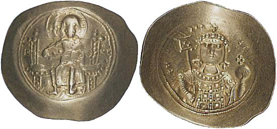 Foto Byzantine histamenon nomisma 1071-1078Ad