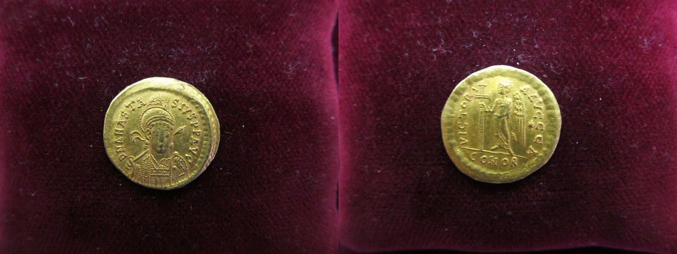 Foto Byzanz Av-Solidus 492-507