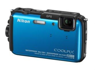 Foto cámara acuática - nikon coolpix aw110 azul, full hd, sumergible 18m