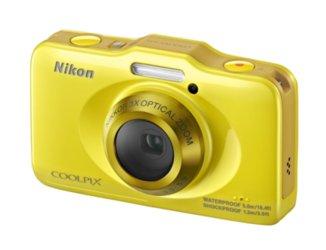 Foto cámara acuática - nikon coolpix s31 amarillo, 10 mp