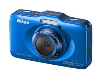 Foto cámara acuática - nikon coolpix s31 azul, 10 mp