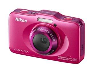 Foto cámara acuática - nikon coolpix s31 rosa, 10 mp,