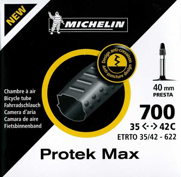 Foto Cámara de Aire Michelin Protek Max 700x32/42C-Schrader