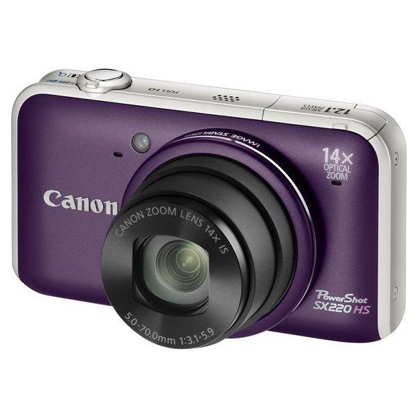 Foto Cámara digital compacta Canon SX220 HS 12.1 MP 14 x