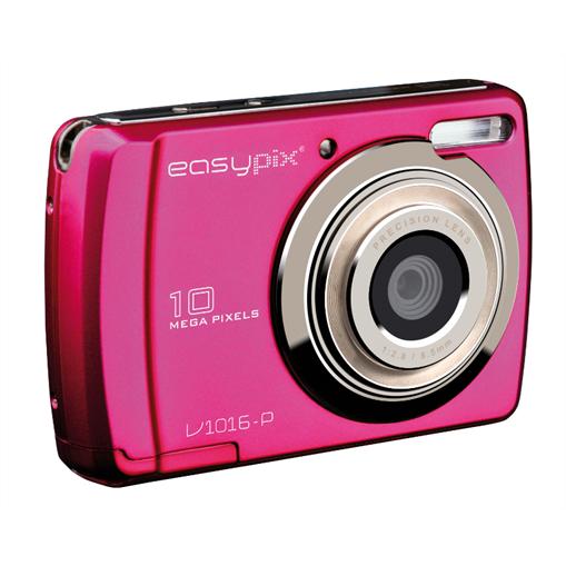Foto Cámara digital compacta Easypix V1016 de 16 MP. Color rosa