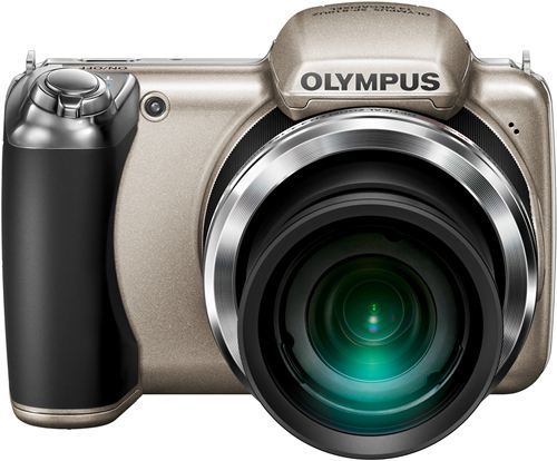 Foto Cámara digital compacta olympus sp-810uz en color plata con zoom óptico 36x