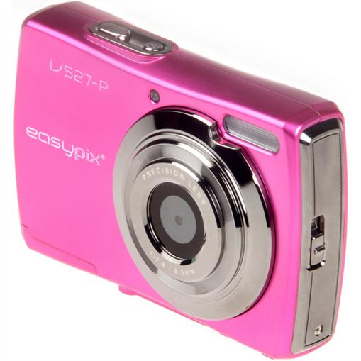 Foto Cámara digital compacta ultraplana Easypix V527 12 MP. Rosa