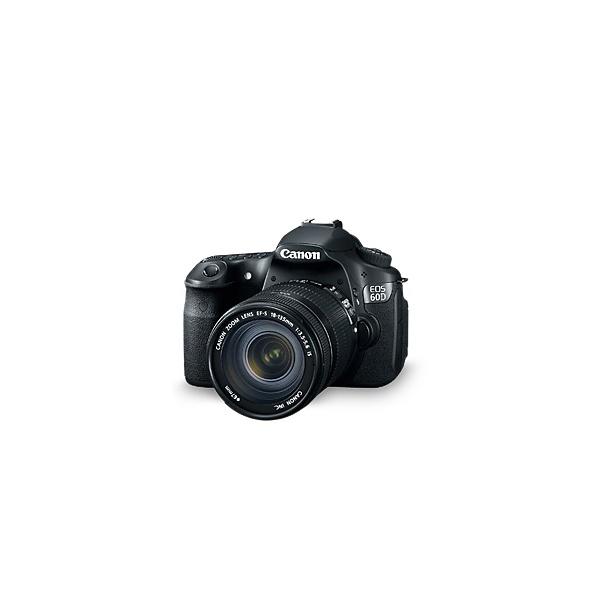 Foto Cámara digital SLR EOS 60D de Canon con objetivo EF-S 18-55 mm