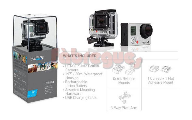 Foto Cámara Gopro Hero 3 Silver Edition