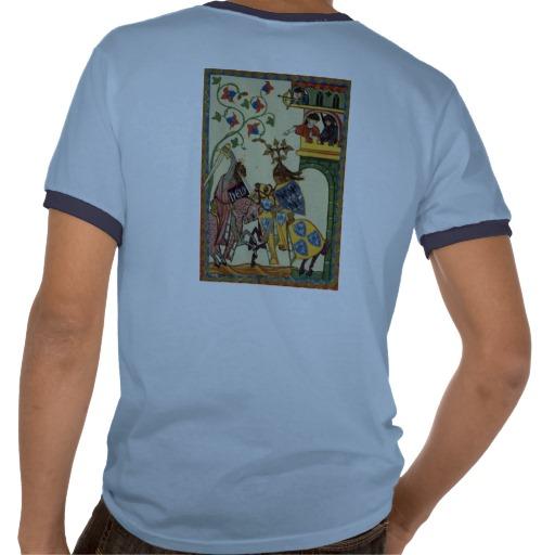 Foto Códice Manesse - Frederick II de Leinigen Shirt Camisetas