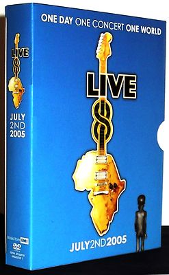 Foto C4059 - Live 8: One Day One Concert One World - Box Set - Green Day Pink Floyd