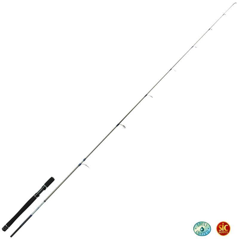 Foto caña mar quantum sea blu spin mango desmontable 2.10m - 7/35g