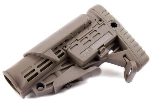 Foto CAA Airsoft Division Collapsible Buttstock & Adjustable Cheek Rest - DE - CAD-STOCK-01-DE