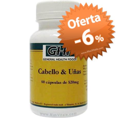 Foto Cabello y uñas (levadura, gelatina y selenio) 60 capsulas - ghf