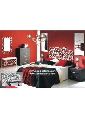 Foto Cabezal, cabecero y cama C-39 forja moderna